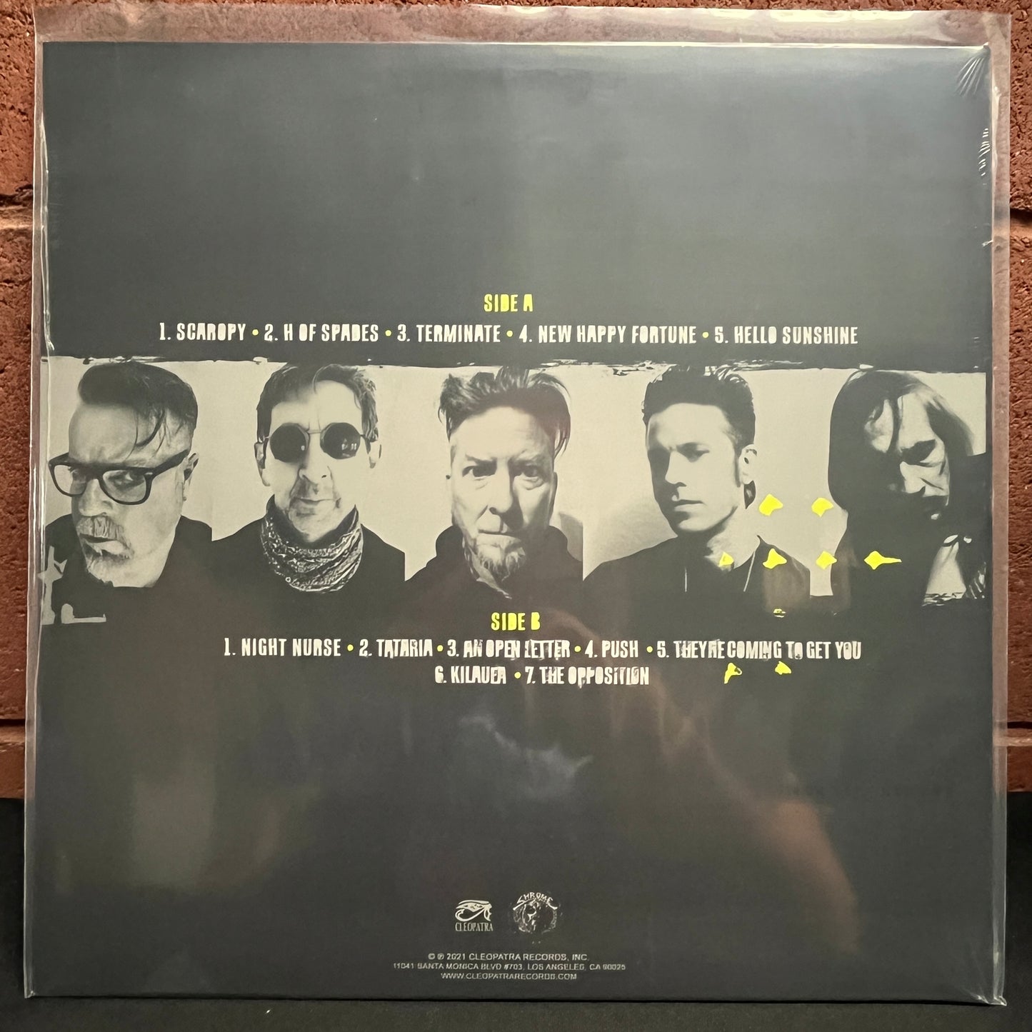 Used Vinyl: Chrome "Scaropy" LP (2021 Press, Silver Vinyl)