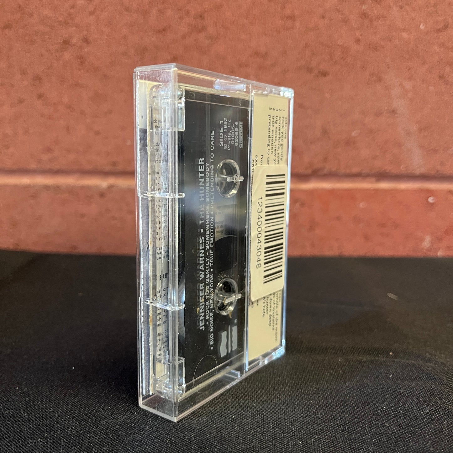 Used Cassette: Jennifer Warnes "The Hunter" Tape