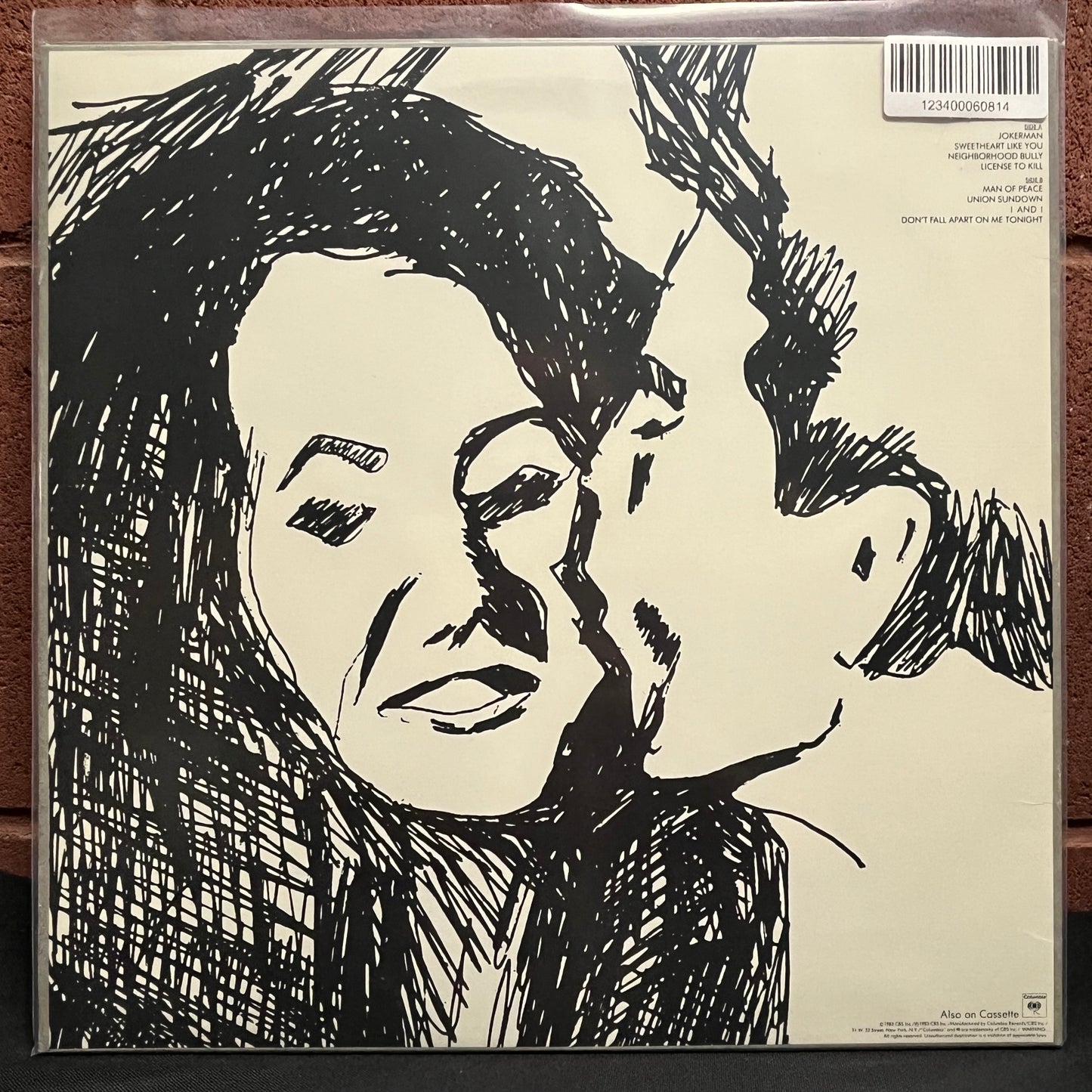 Used Vinyl: Bob Dylan "Infidels" LP (1983 Press)