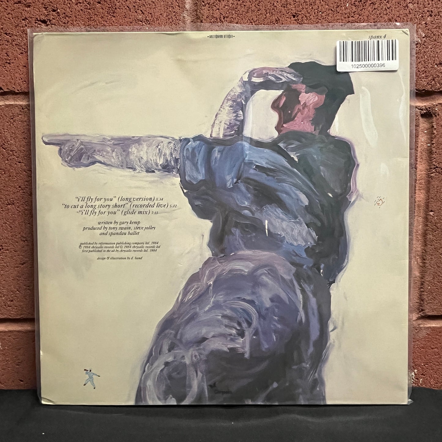 Used Vinyl: Spandau Ballet "I'll Fly For You" 12" Single