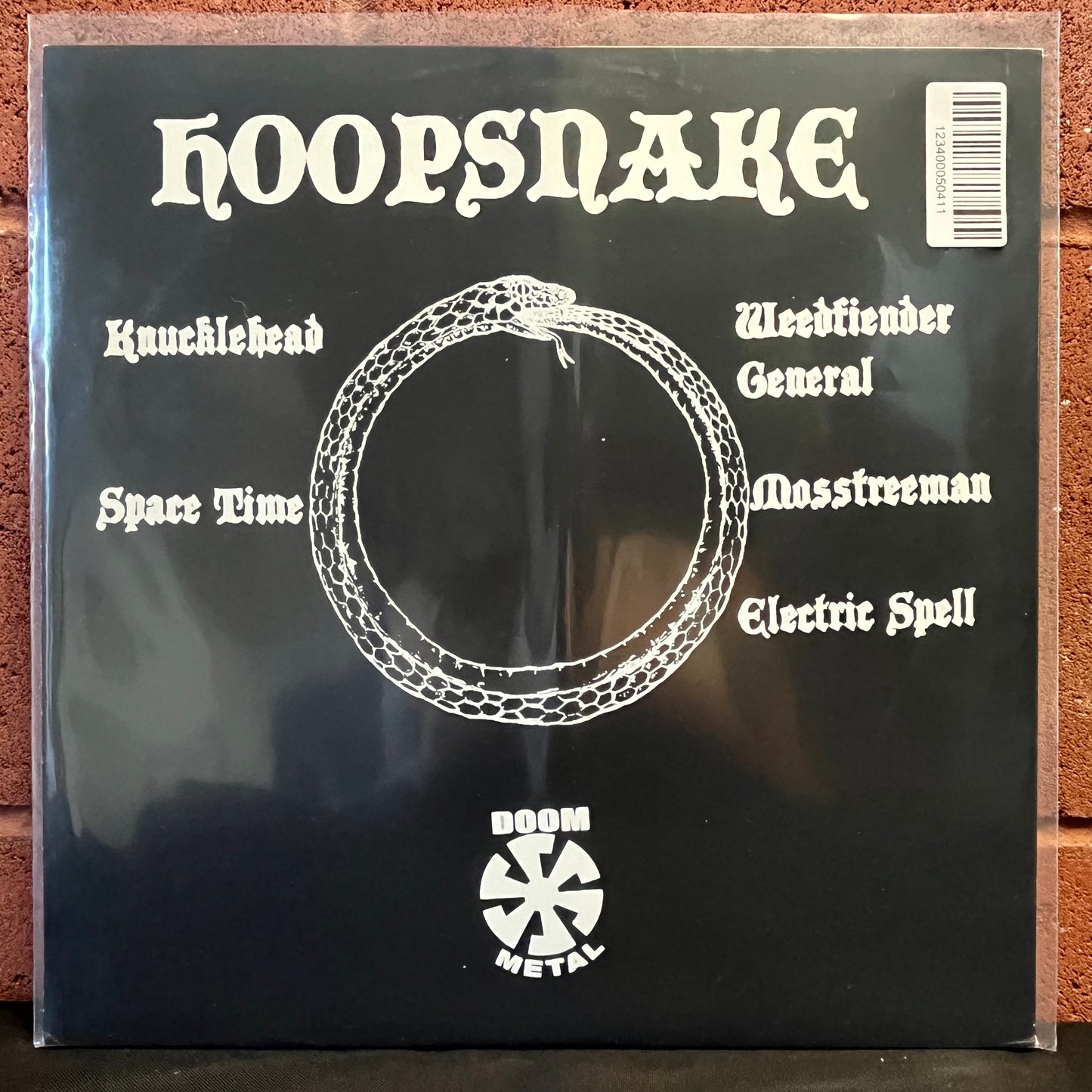 Used Vinyl: Hoopsnake "Knucklehead" LP (Purple vinyl, screen printed cover)