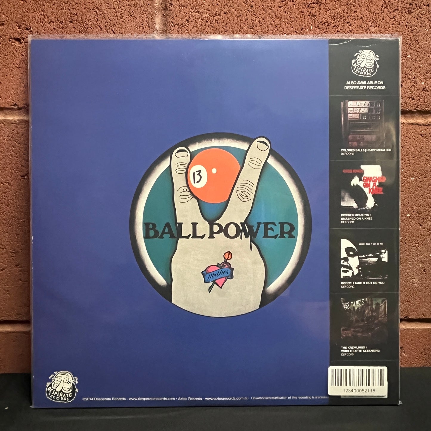 Used Vinyl: Coloured Balls "Ball Power" LP (2014 Australian Press)