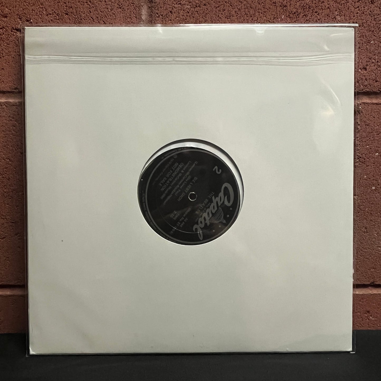 Used Vinyl: The Beatles "Komm, Gibb Mir Deine Hand" 12" (Clear Vinyl)