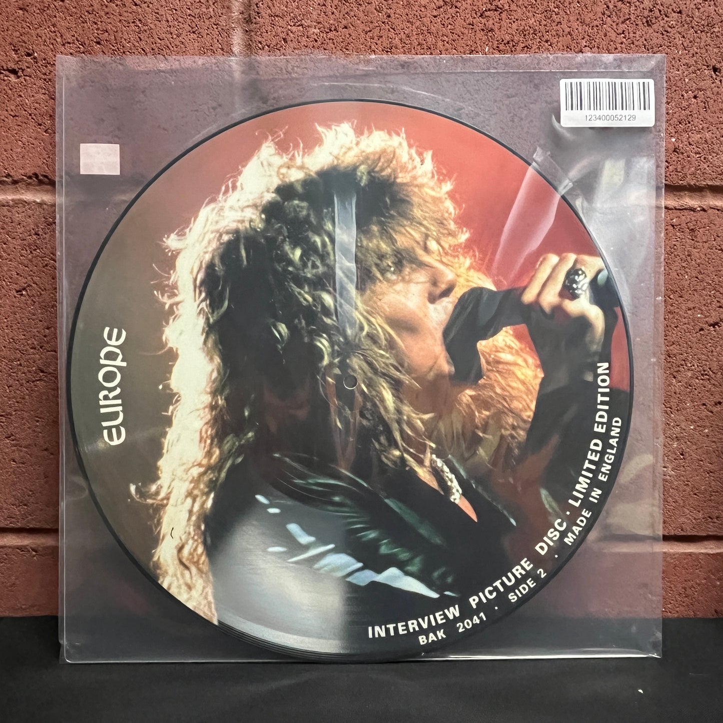 Used Vinyl: Europe "Interview" 12" (Picture Disc)
