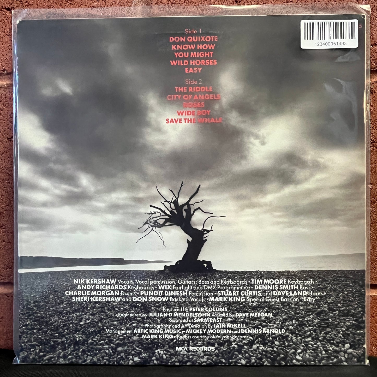 Used Vinyl: Nik Kershaw "The Riddle" LP