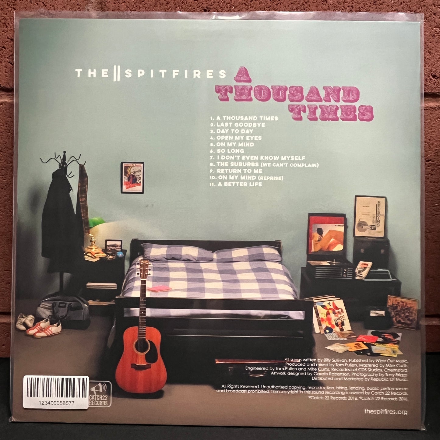 Used Vinyl: Spitfires "A Thousand Times" LP (Blue vinyl)