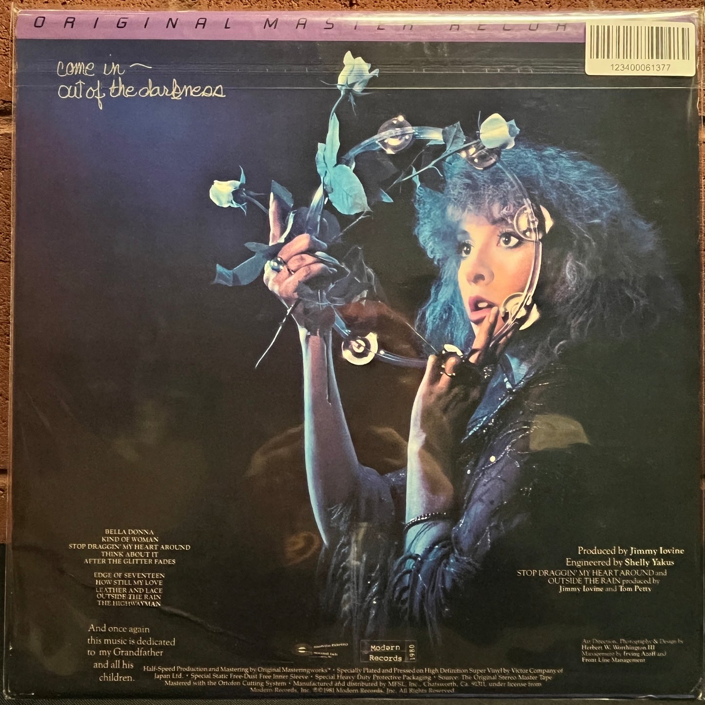 Used Vinyl: Stevie Nicks "Bella Donna" LP (1983 MoFi Press)