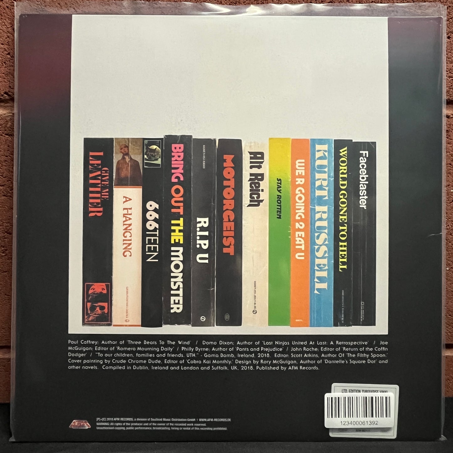 Used Vinyl: Gama Bomb "Speed Between The Lines" LP (2018 Press, Turquoise Vinyl)