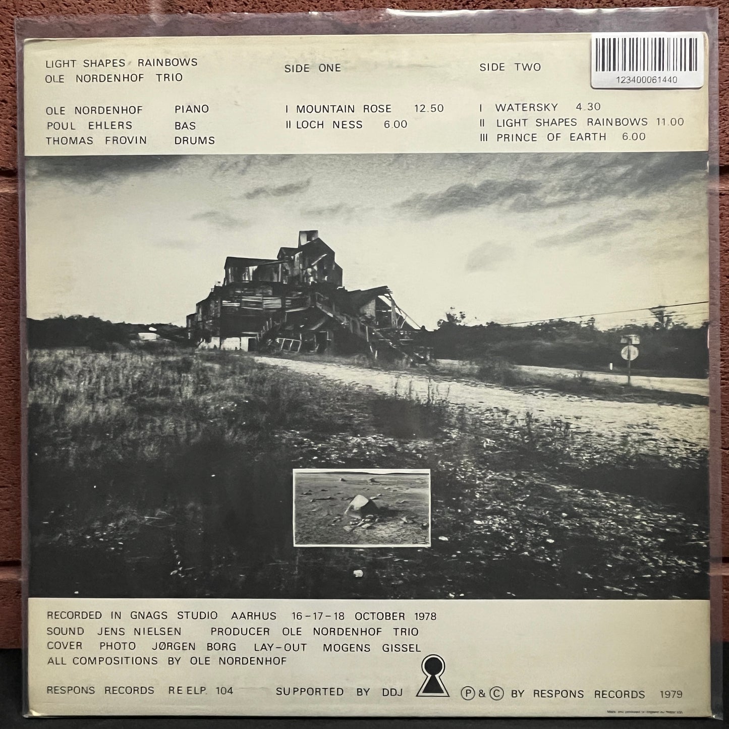 Used Vinyl: Ole Nordenhof Trio "Light Shapes Rainbows" LP (1979 Press)