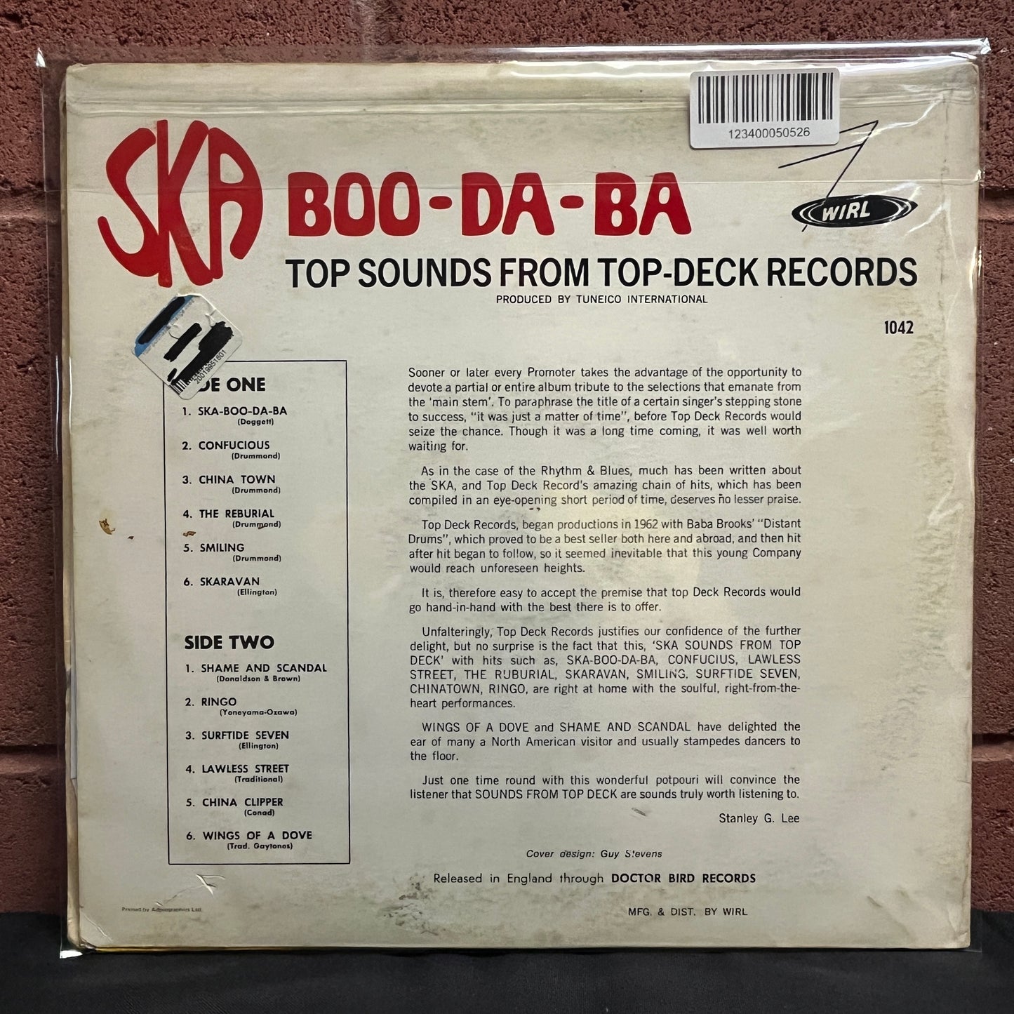 Used Vinyl: Skatalites "Ska-Boo-Da-Ba" LP (Jamaican pressing)