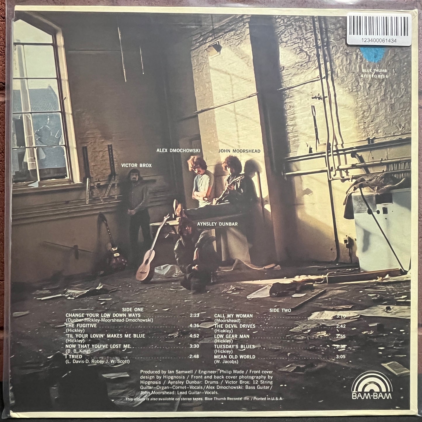 Used Vinyl: The Aynsley Dunbar Retaliation "Doctor Dunbar's Prescription" LP (1969 Promo Press)