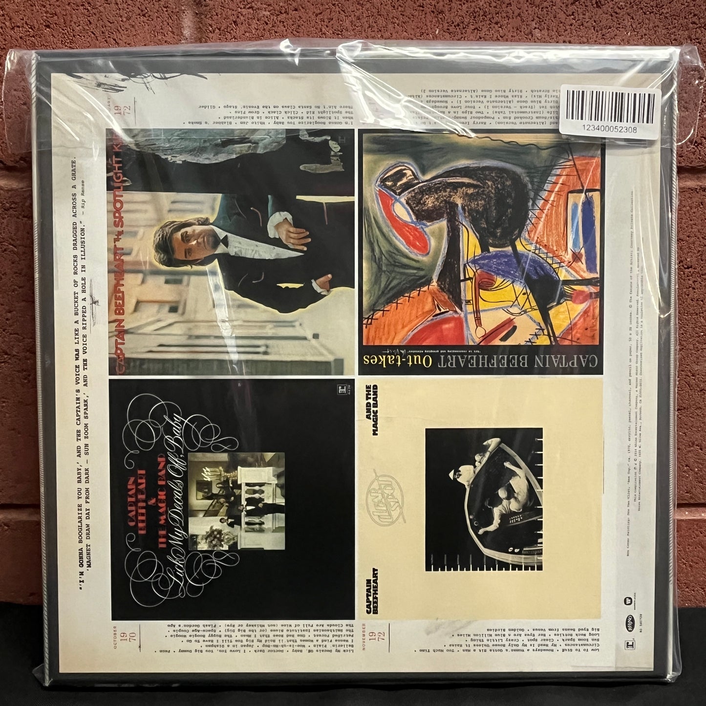 Used Vinyl: Captain Beefheart "Sun Zoom Spark: 1970 To 1972" 4xLP Box Set