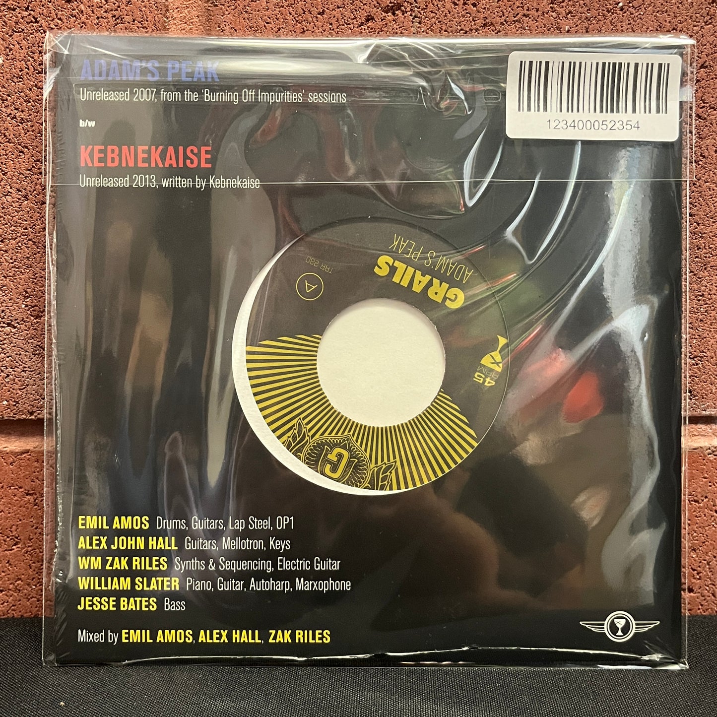 USED VINYL: Grails "Adam's Peak b/w Kebnekaise" 7" (Purple Vinyl - Sealed!)