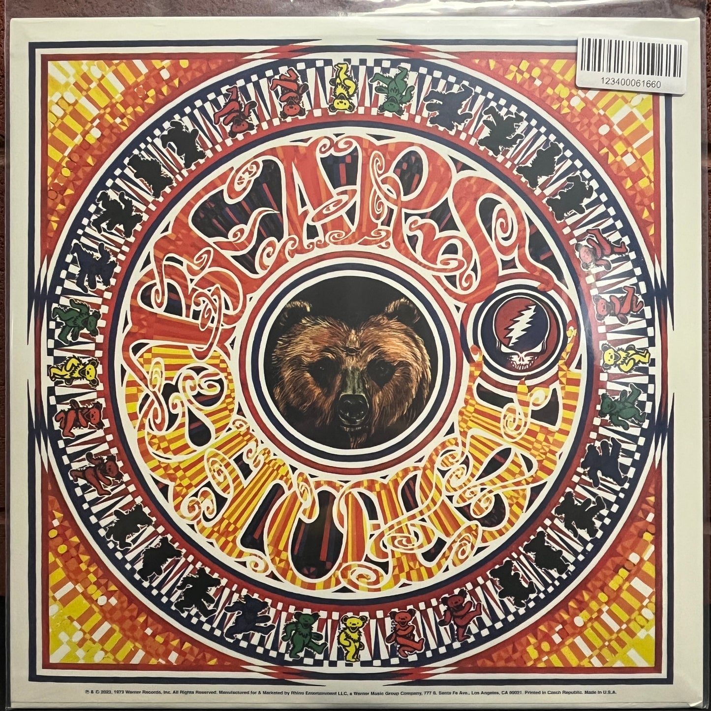 Used Vinyl: Grateful Dead "History Of The Grateful Dead, Vol.1 (Bear's Choice)" LP (2023 Press - Orange Marble Vinyl - Sealed)