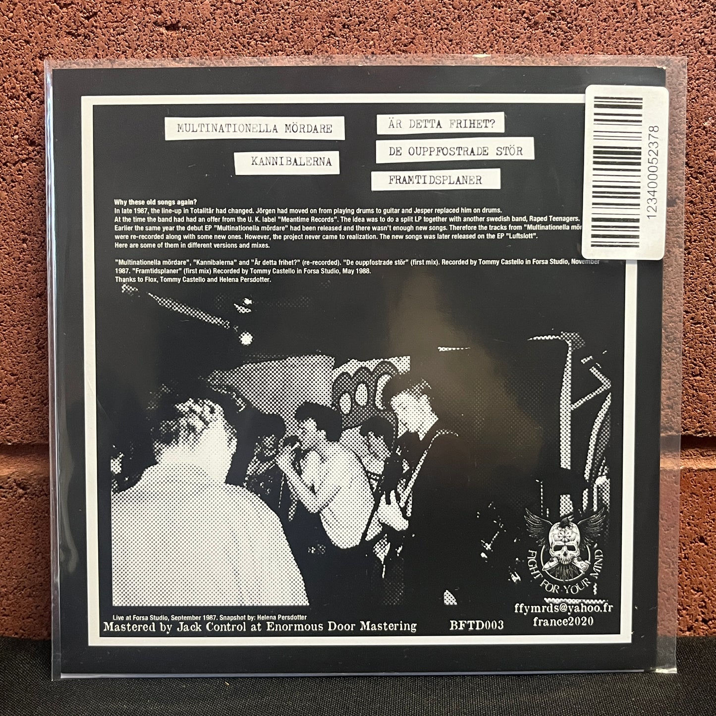 Used Vinyl: Totalitar "Heydays Revisited" 7" (Green Vinyl)