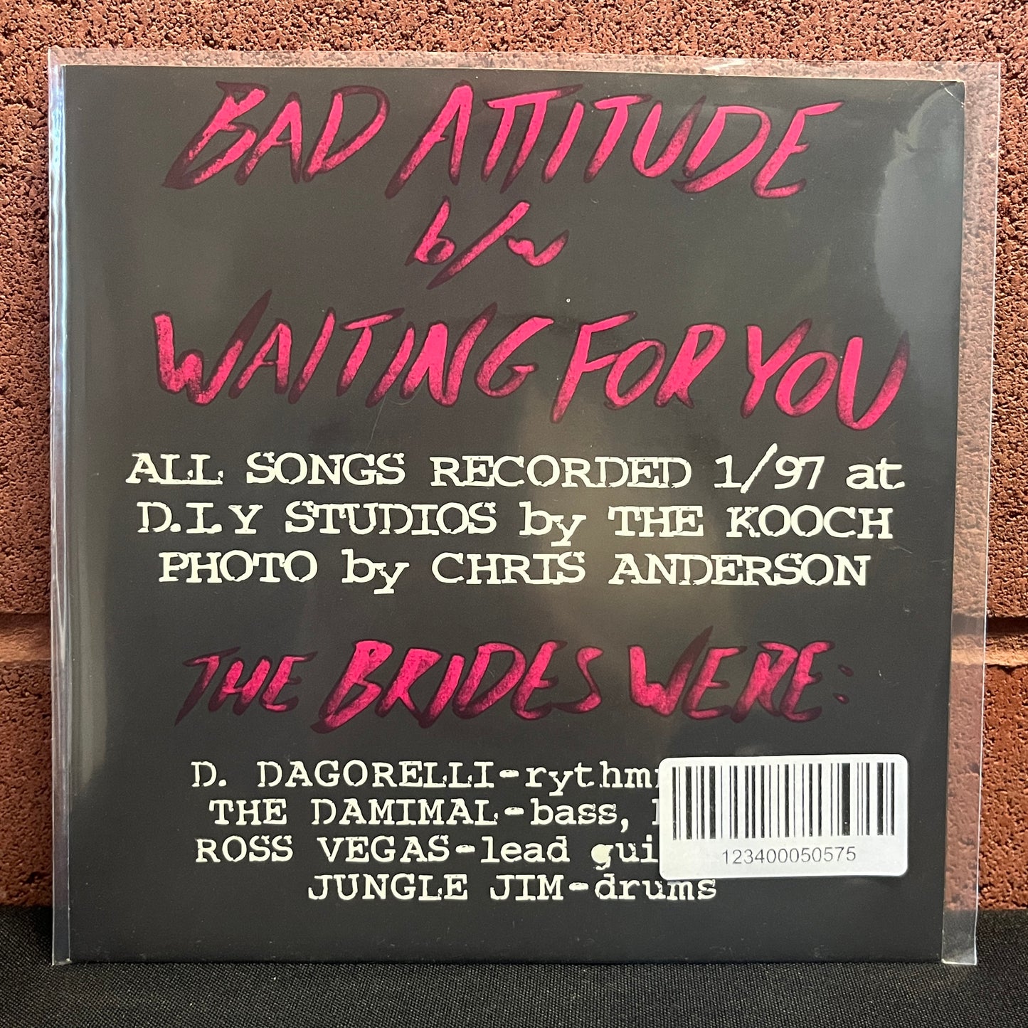 Used Vinyl: Brides "Bad Attitude" 7"