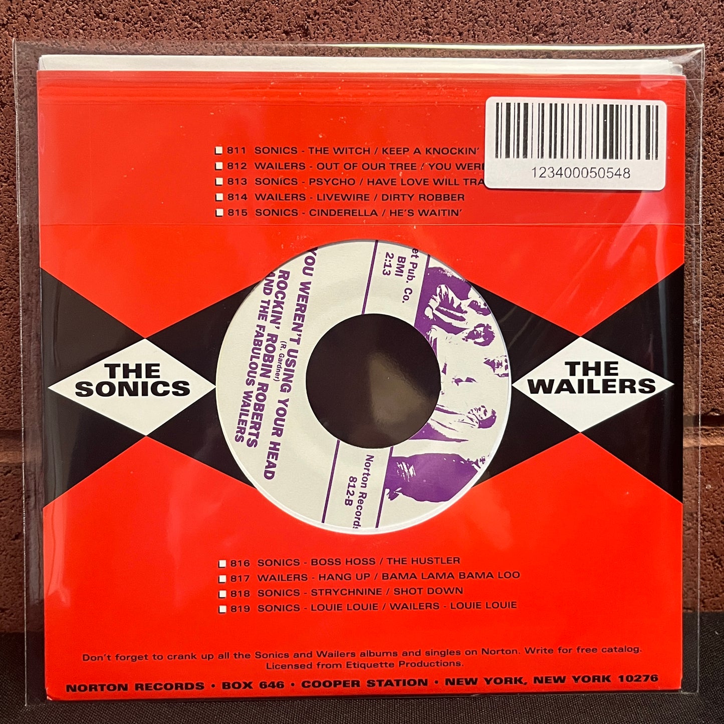 Used Vinyl: Wailers "Out of Our Tree / You Weren't Using Your Head" 7"