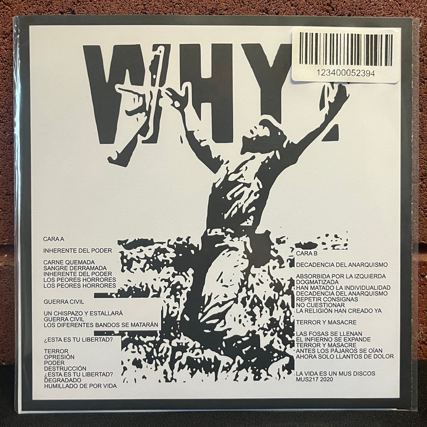 Used Vinyl: Regimen De Terror "Inherente Del Poder" 7" (Green Vinyl)