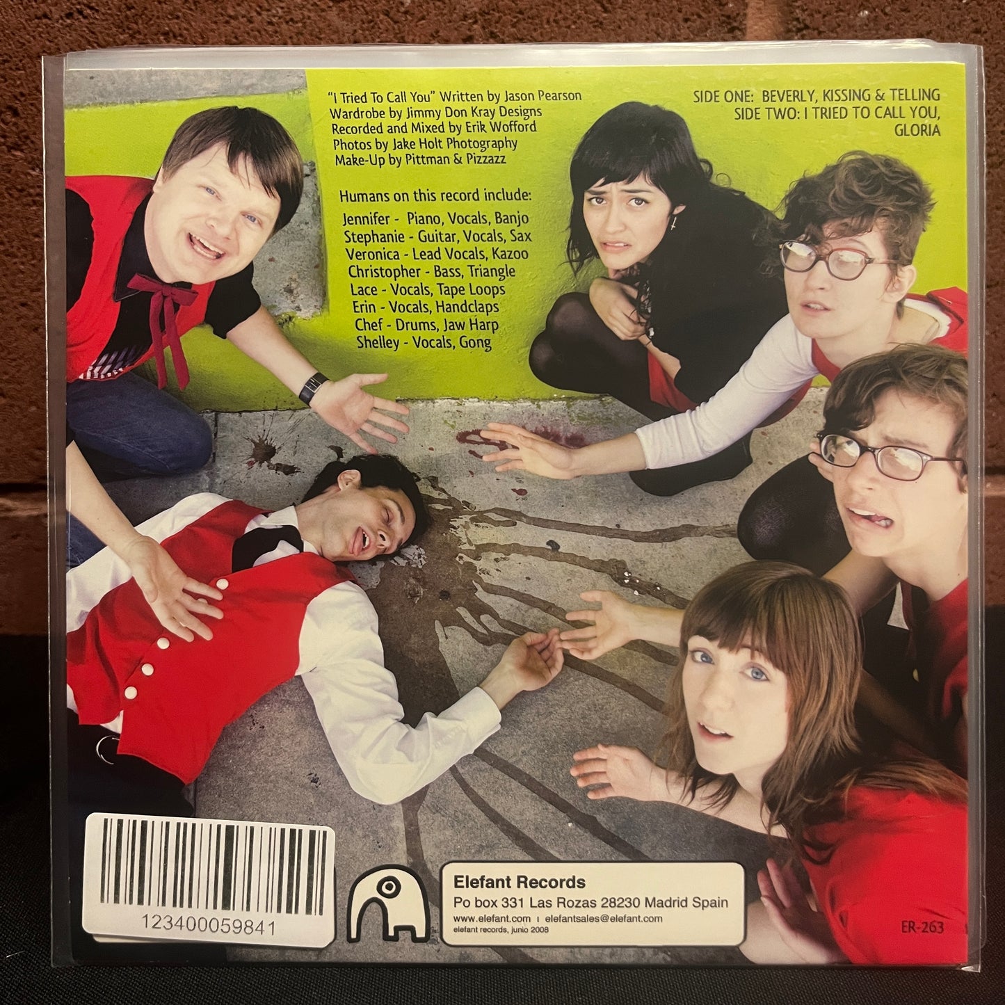 Used Vinyl: The Carrots "Beverly" 7"