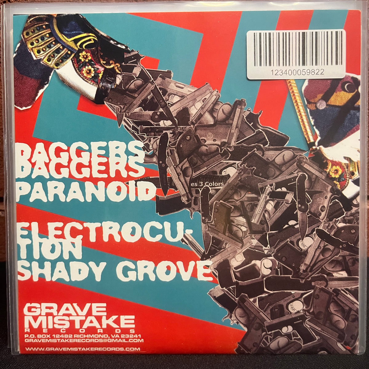 Used Vinyl: Cloak/Dagger "Pinata" 7" (Second press, white vinyl)
