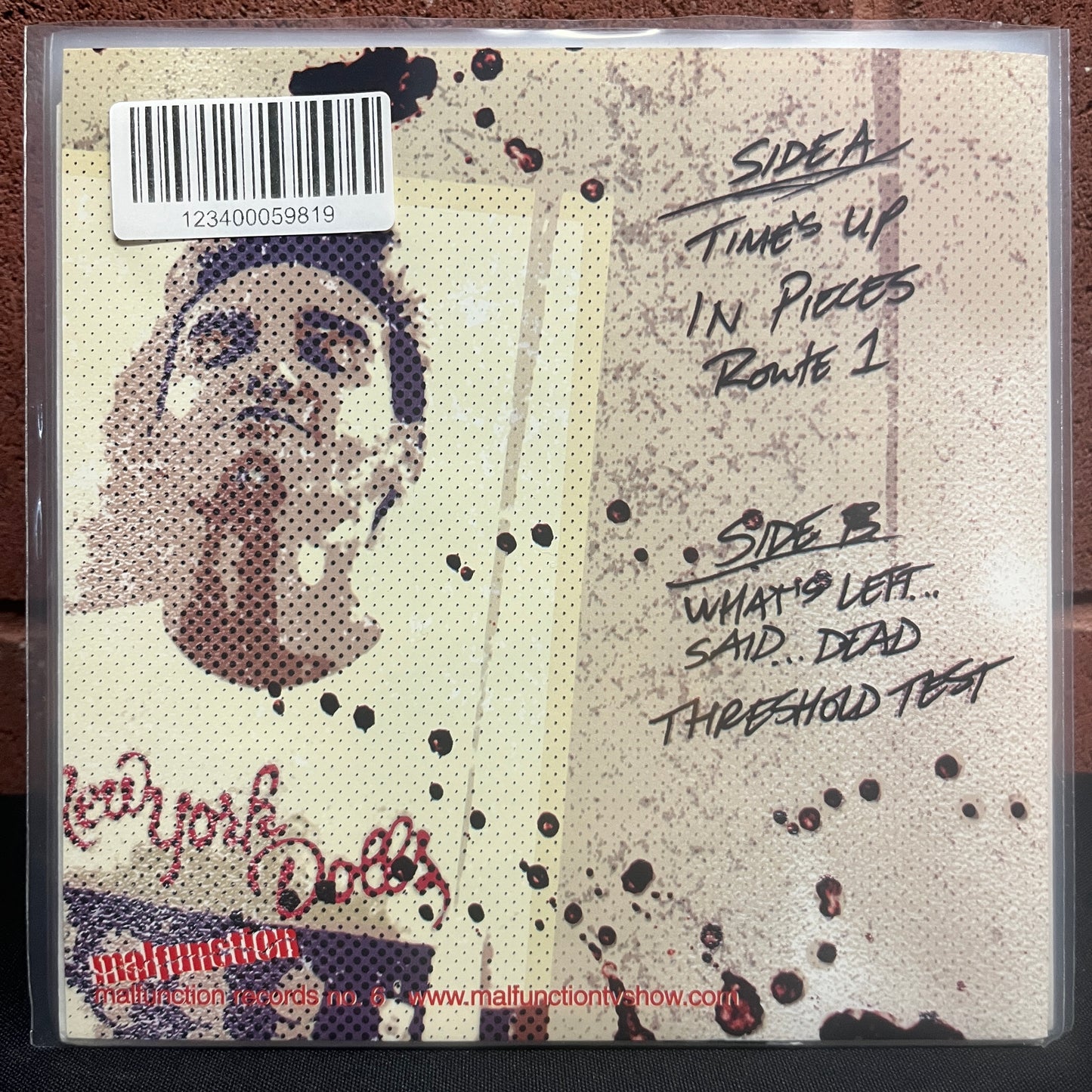 Used Vinyl: Worn Thin "Worn Thin" 7" (Orange vinyl)