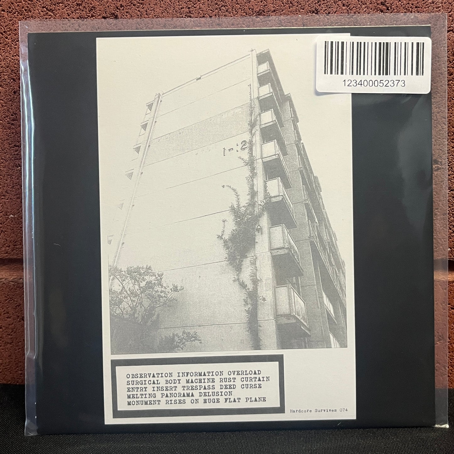 Used Vinyl: Information Overload Unit "S/T" 7"