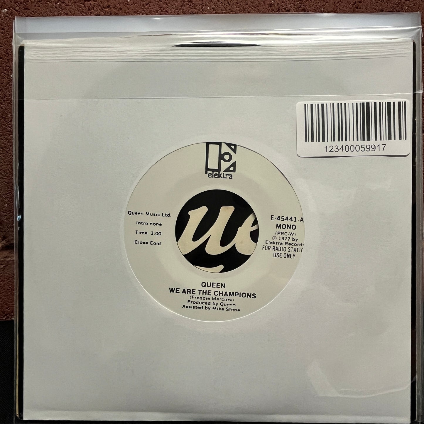 Used Vinyl: Queen "We Are The Champions" 7" (White label promo)