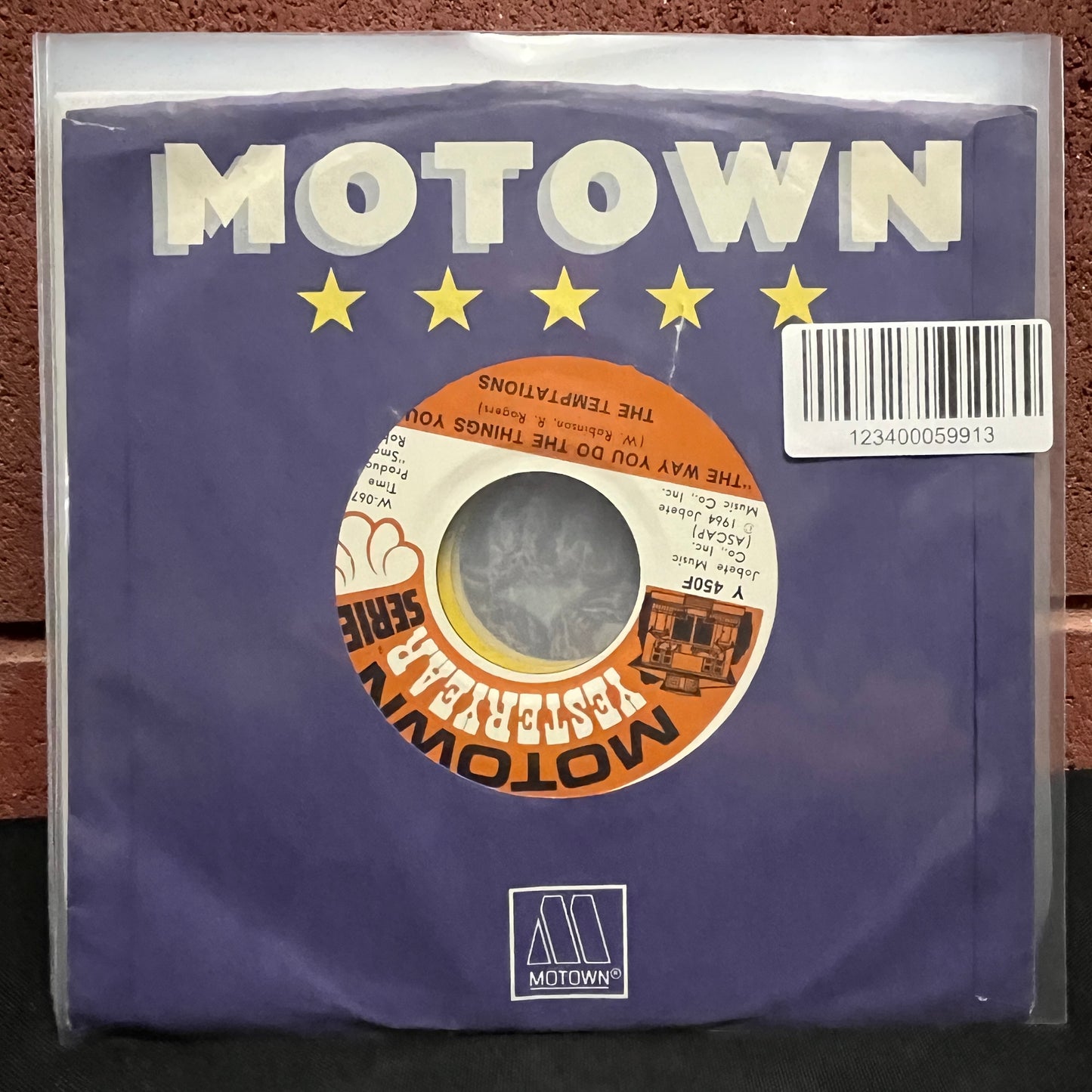 Used Vinyl: Temptations "My Girl / The Way You Do The Things You Do" 7"