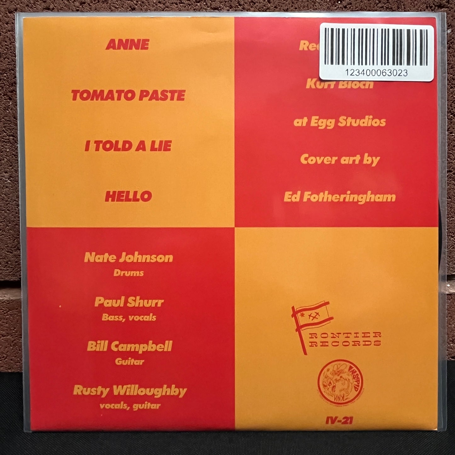 Used Vinyl: Flop "Anne" 7" (1993 Aussie Press)