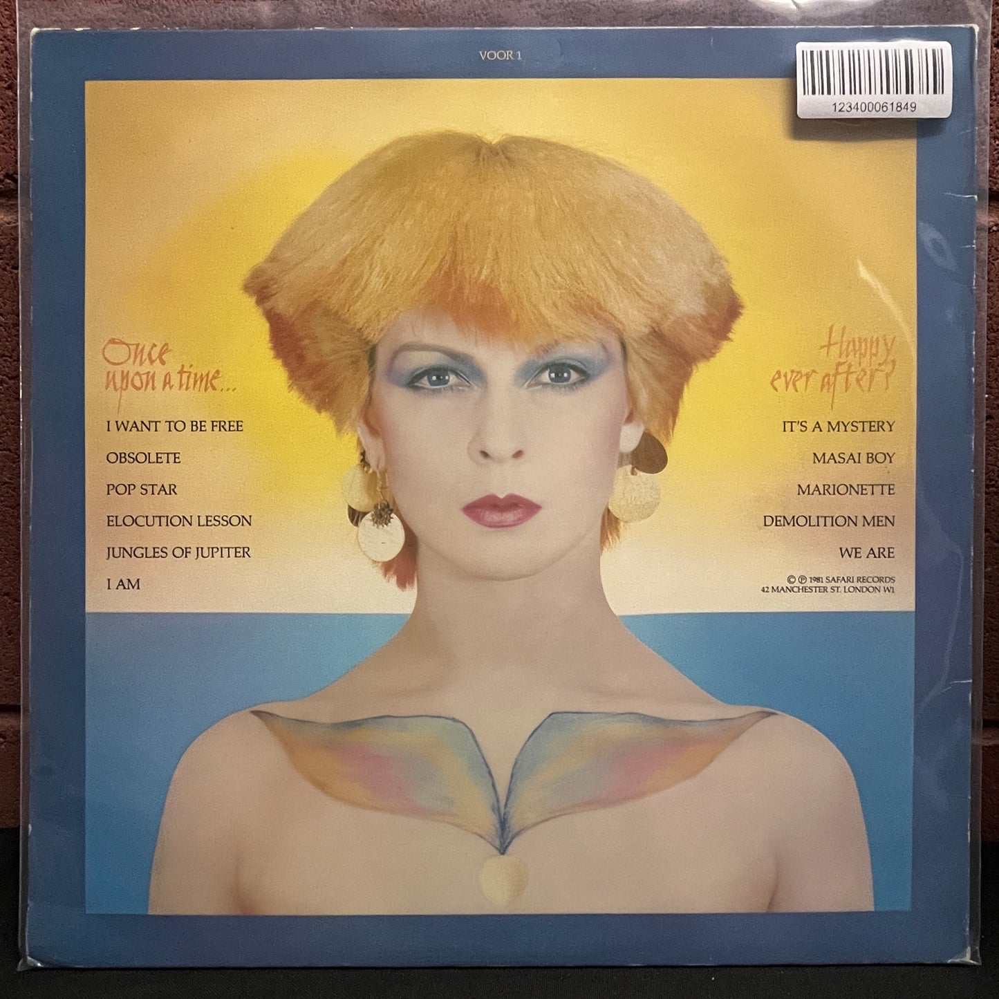 Used Vinyl: Toyah "Anthem" LP (1981 UK Press)