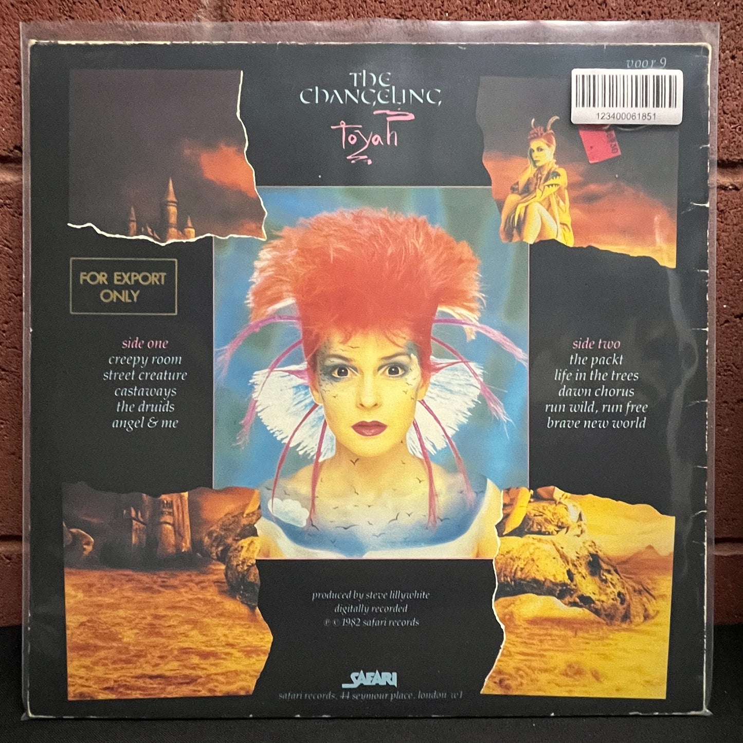 Used Vinyl: Toyah "The Changeling" LP (1982 UK Press)