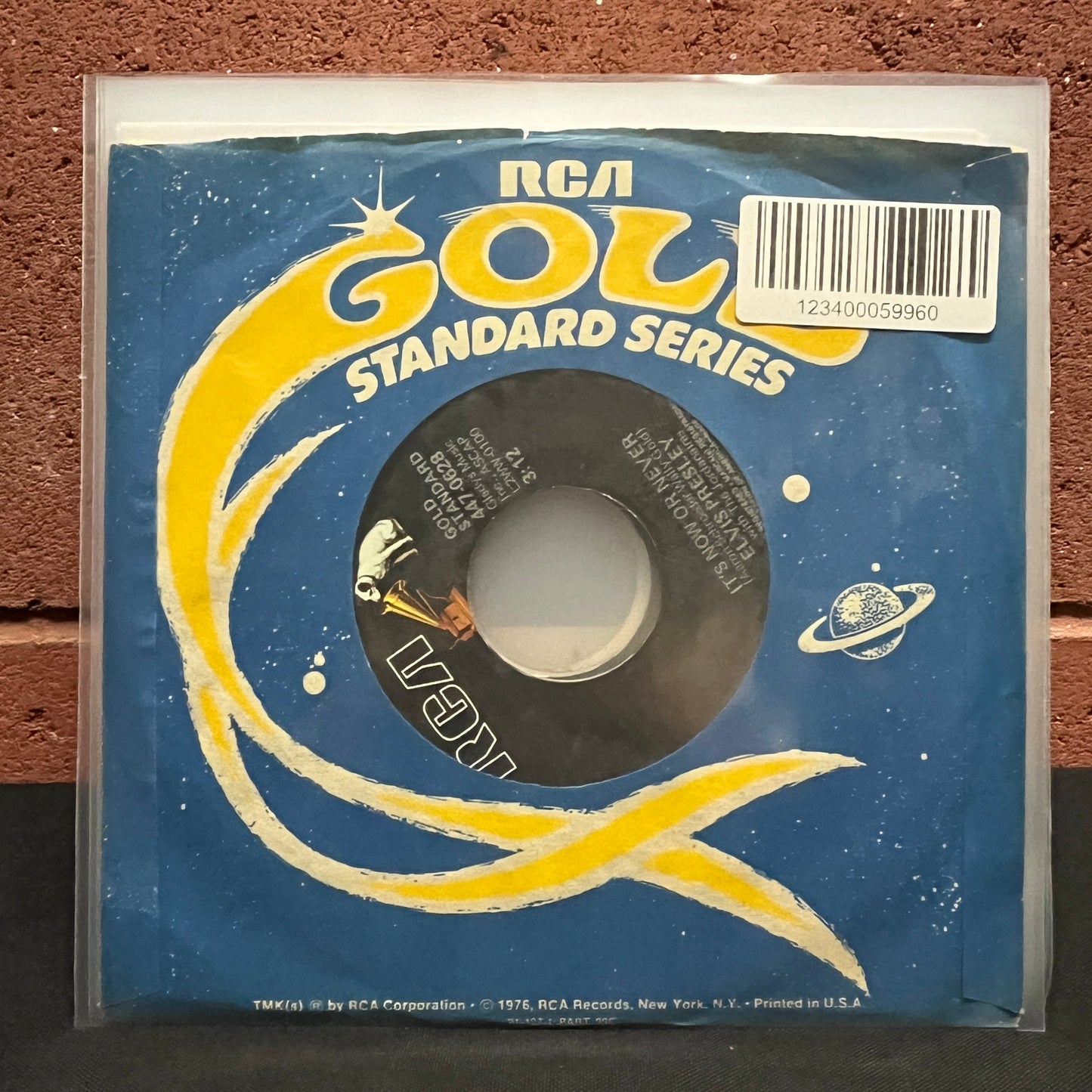 Used Vinyl: Elvis Presley "It's Now Or Never / A Mess Of Blues" 7"