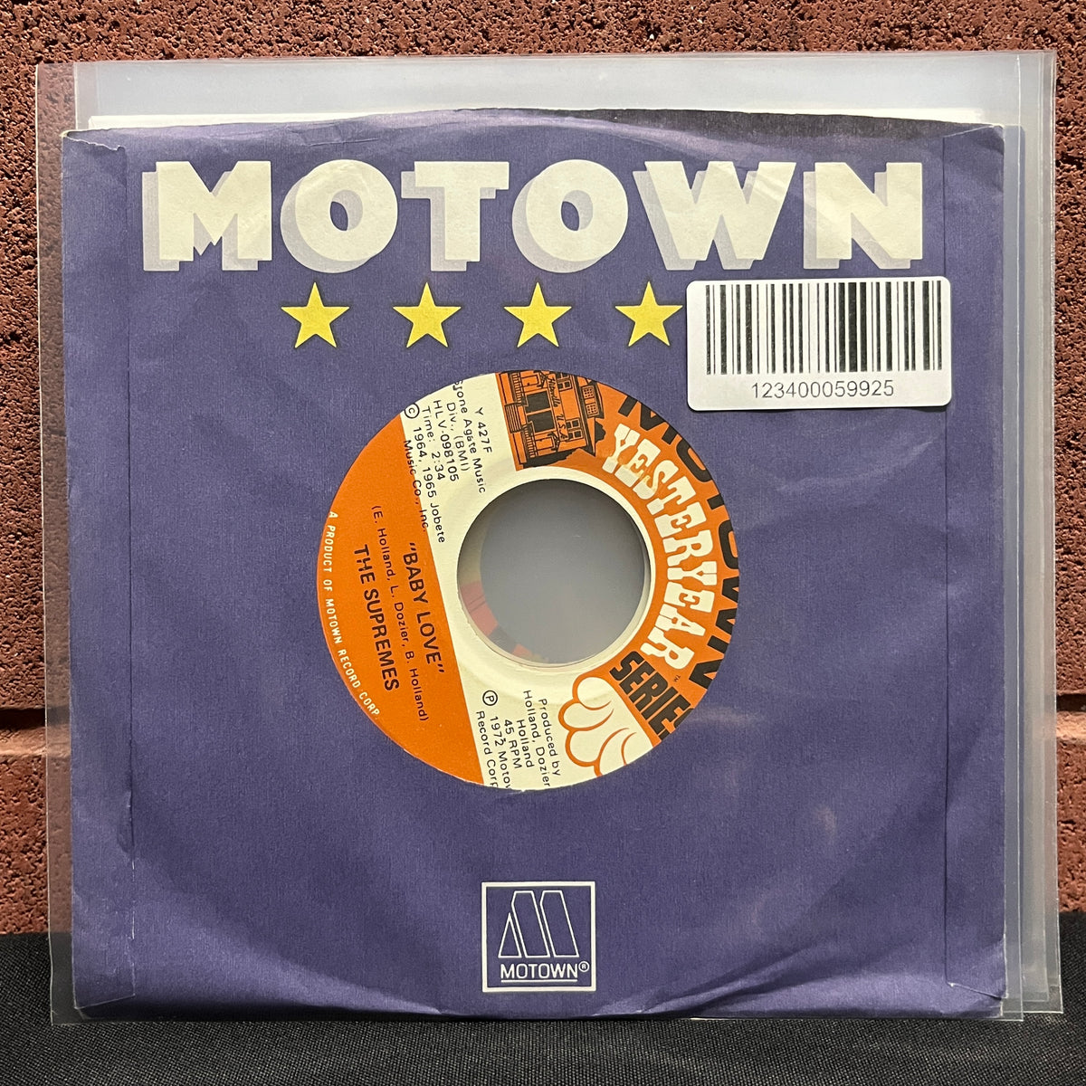Used Vinyl: Supremes "Where Did Our Love Go / Baby Love" 7"