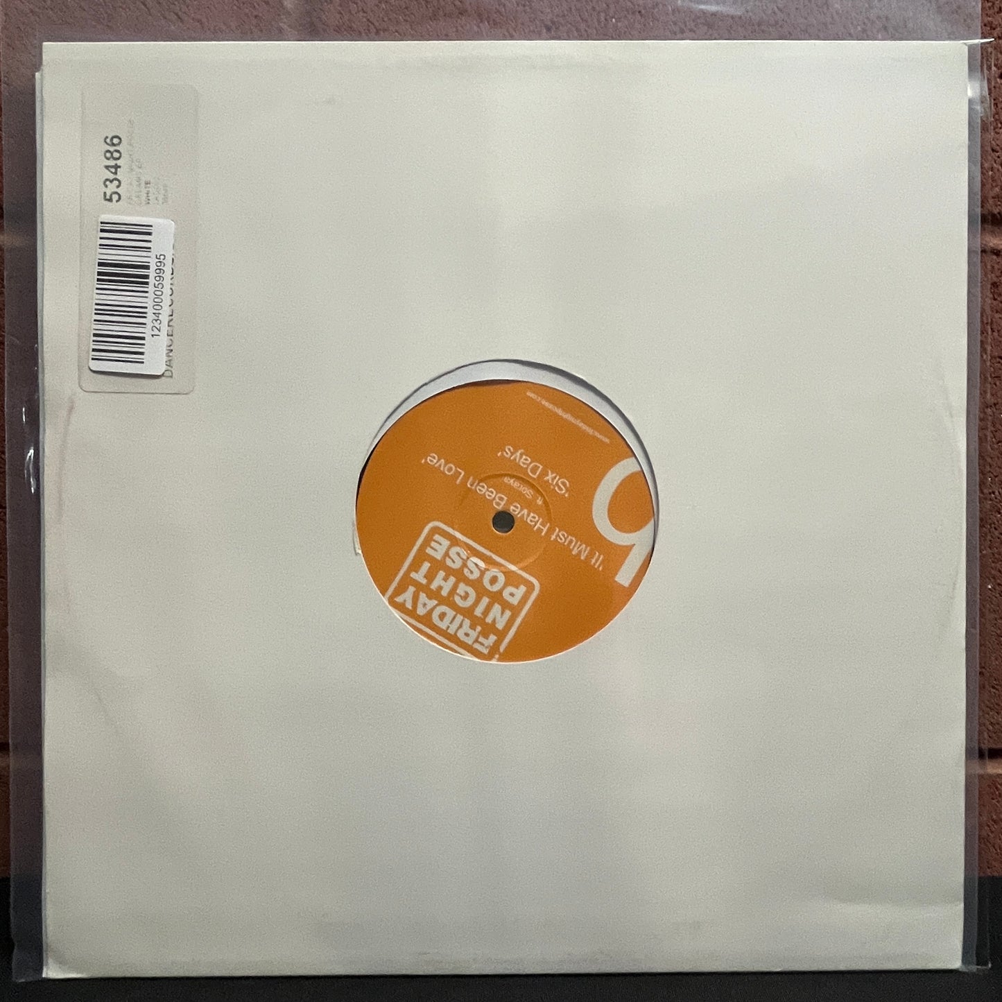 Used Vinyl: Friday Night Posse "Dreams" 12" Single