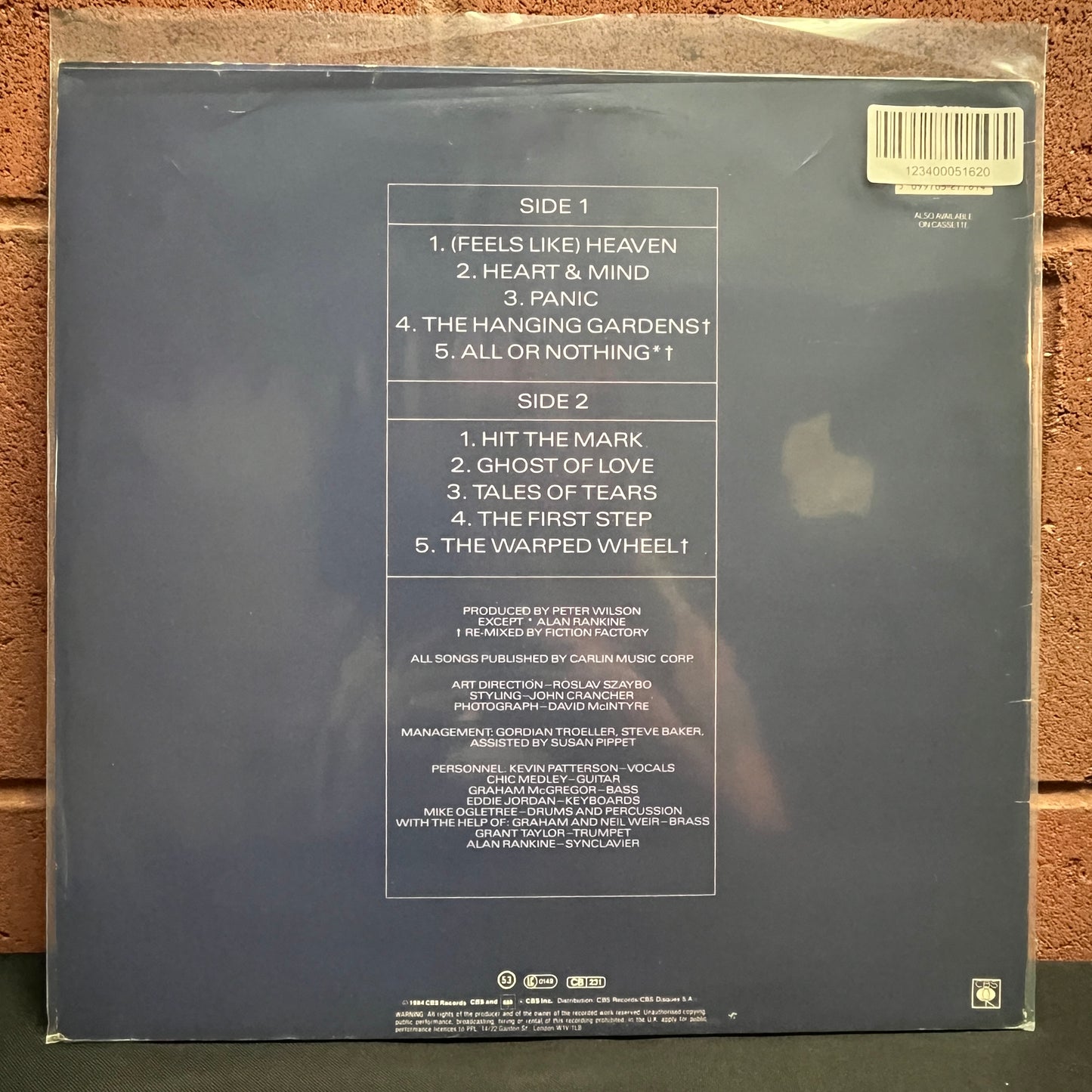 Used Vinyl: Fiction Factory "Throw The Warped Wheel Out" LP