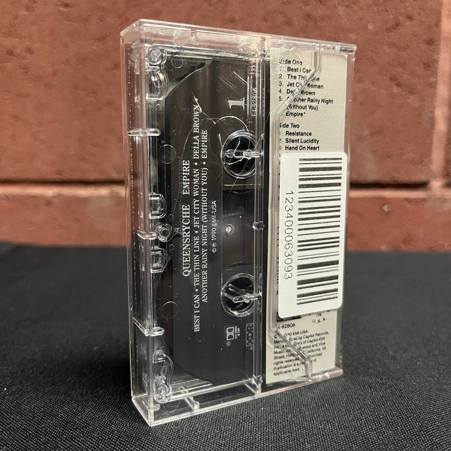 Used Cassette: Queensrÿche "Empire" Tape