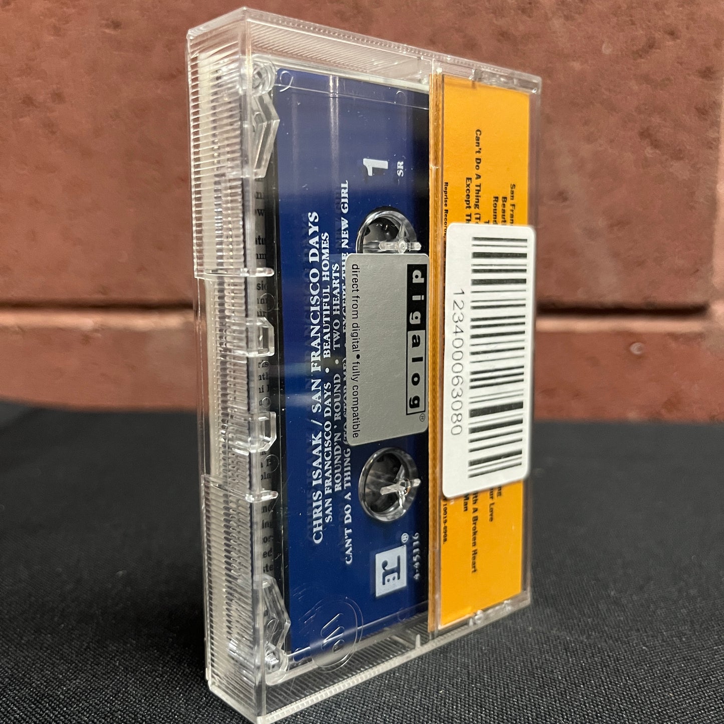Used Cassette: Chris Isaak "San Francisco Days" Tape