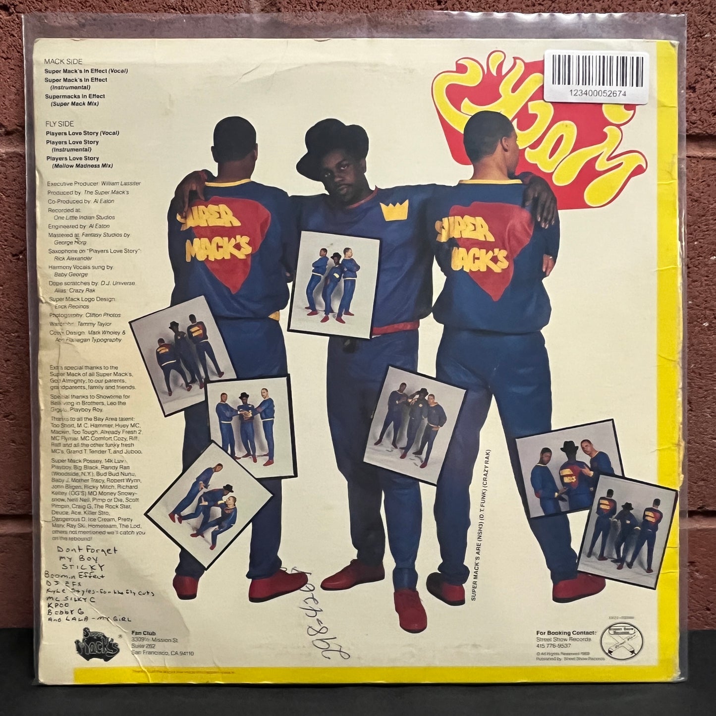 Used Vinyl: Super Macks "Supermacks In Effect" 12"
