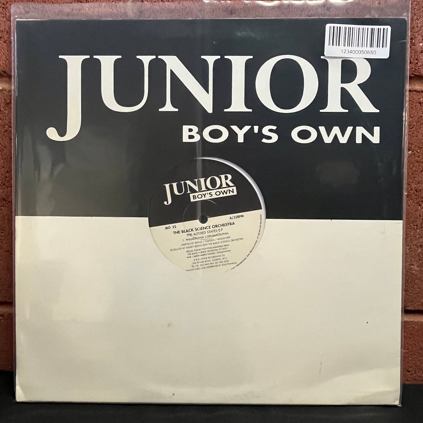 Used Vinyl: Black Science Orchestra "The Altered States EP" 12" Single