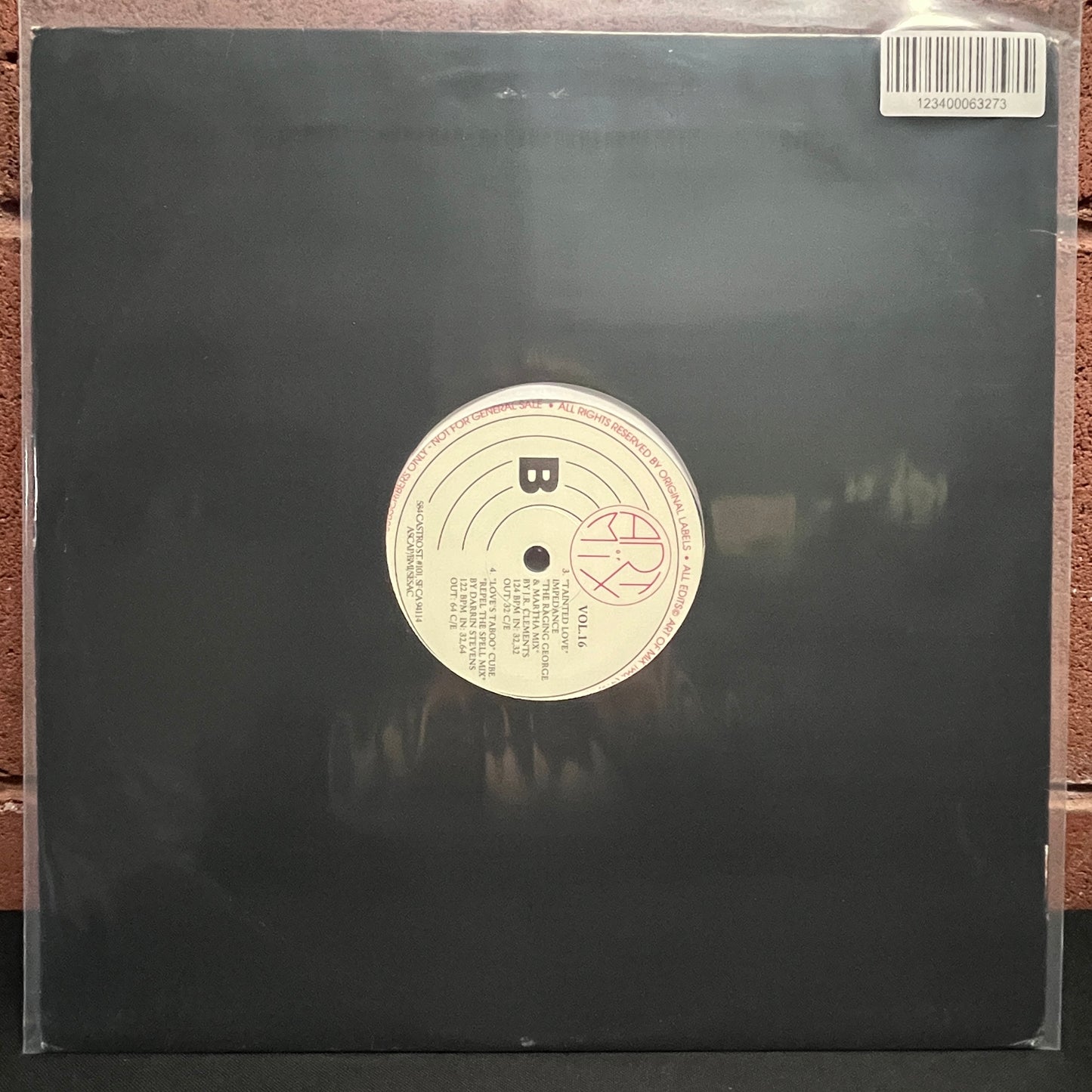Used Vinyl: V/A - "Art Of Mix Vol.16" 12" (1990 Press)