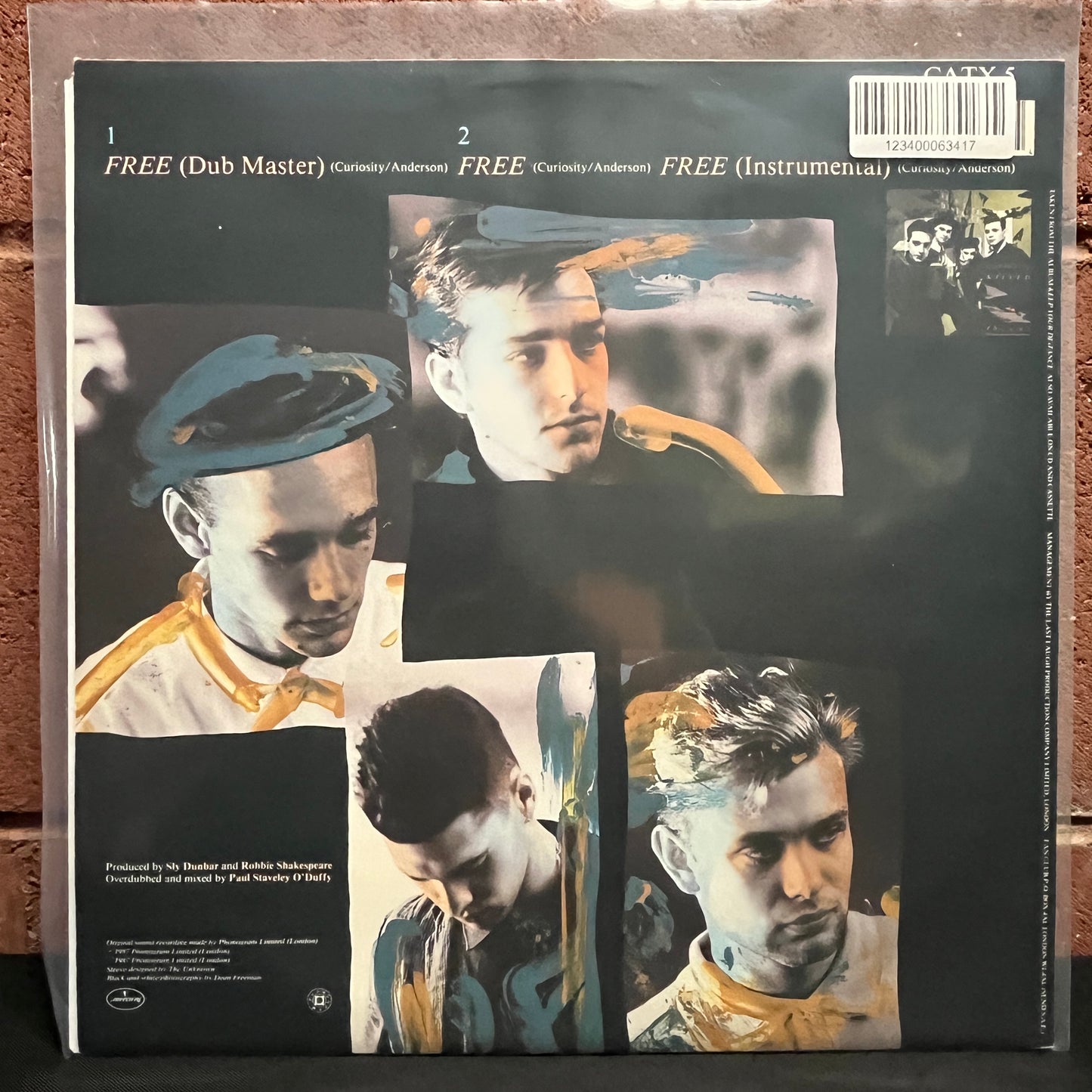 Used Vinyl: Curiosity Killed The Cat "Free" 12" (1987 UK Press)