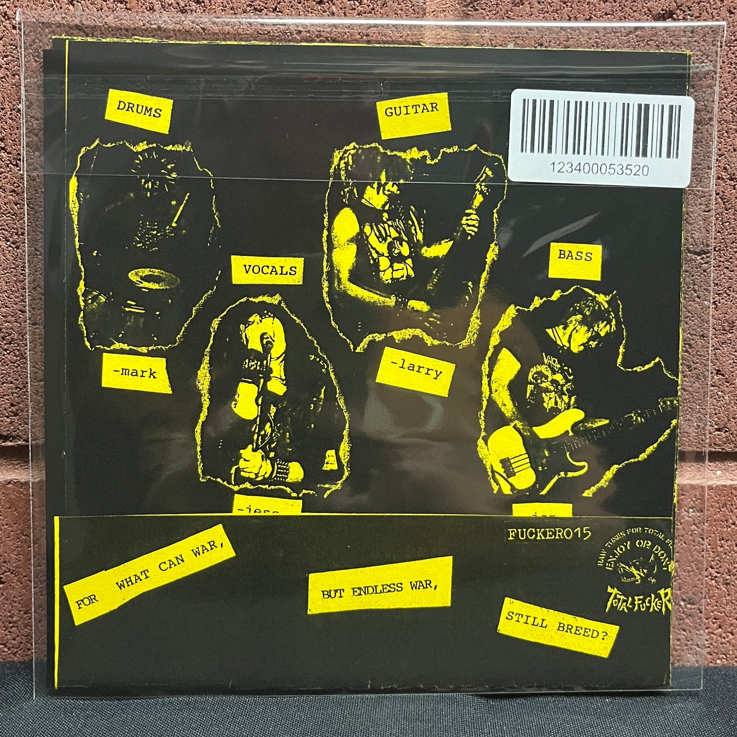Used Vinyl: D-Sagawa "Death Is Near" 7" Flexi (Yellow Sleeve)