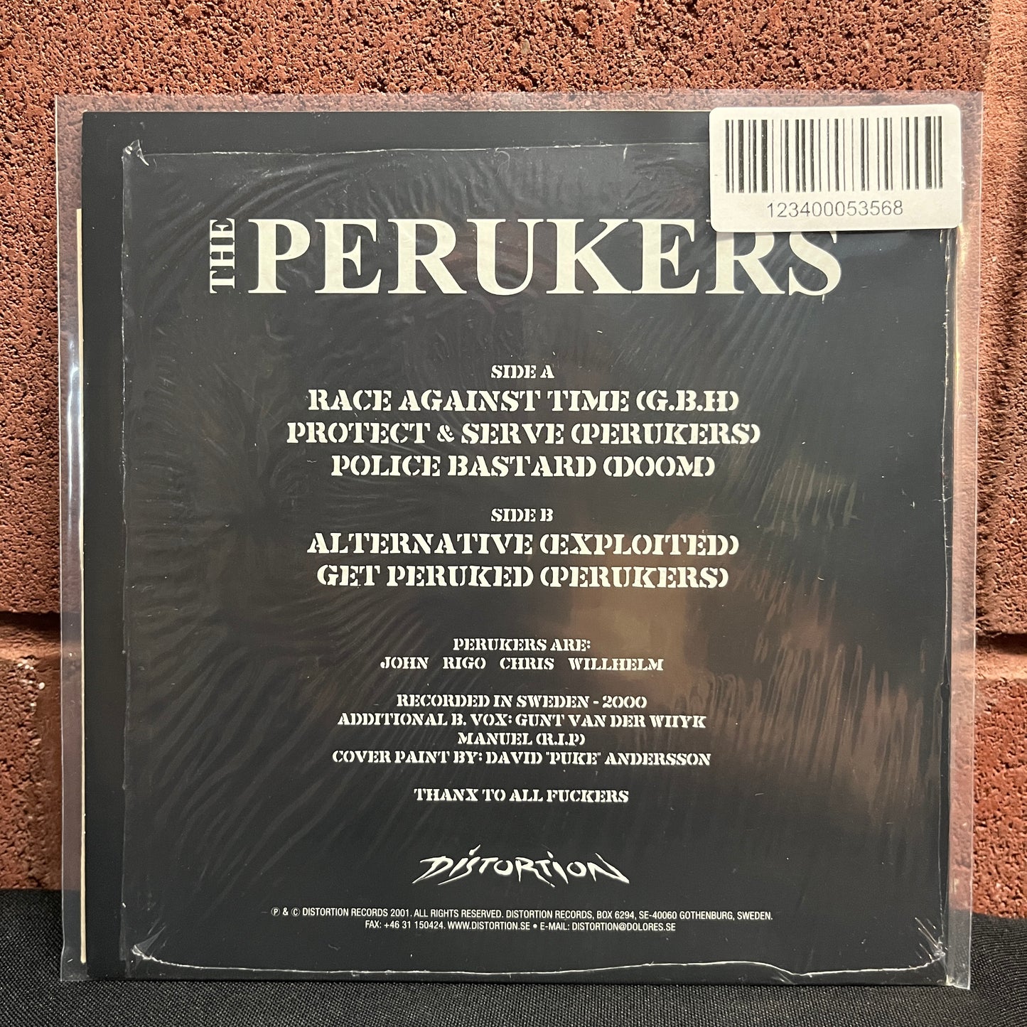 Used Vinyl: Perukers "Distroyer" 7" (Red Vinyl)