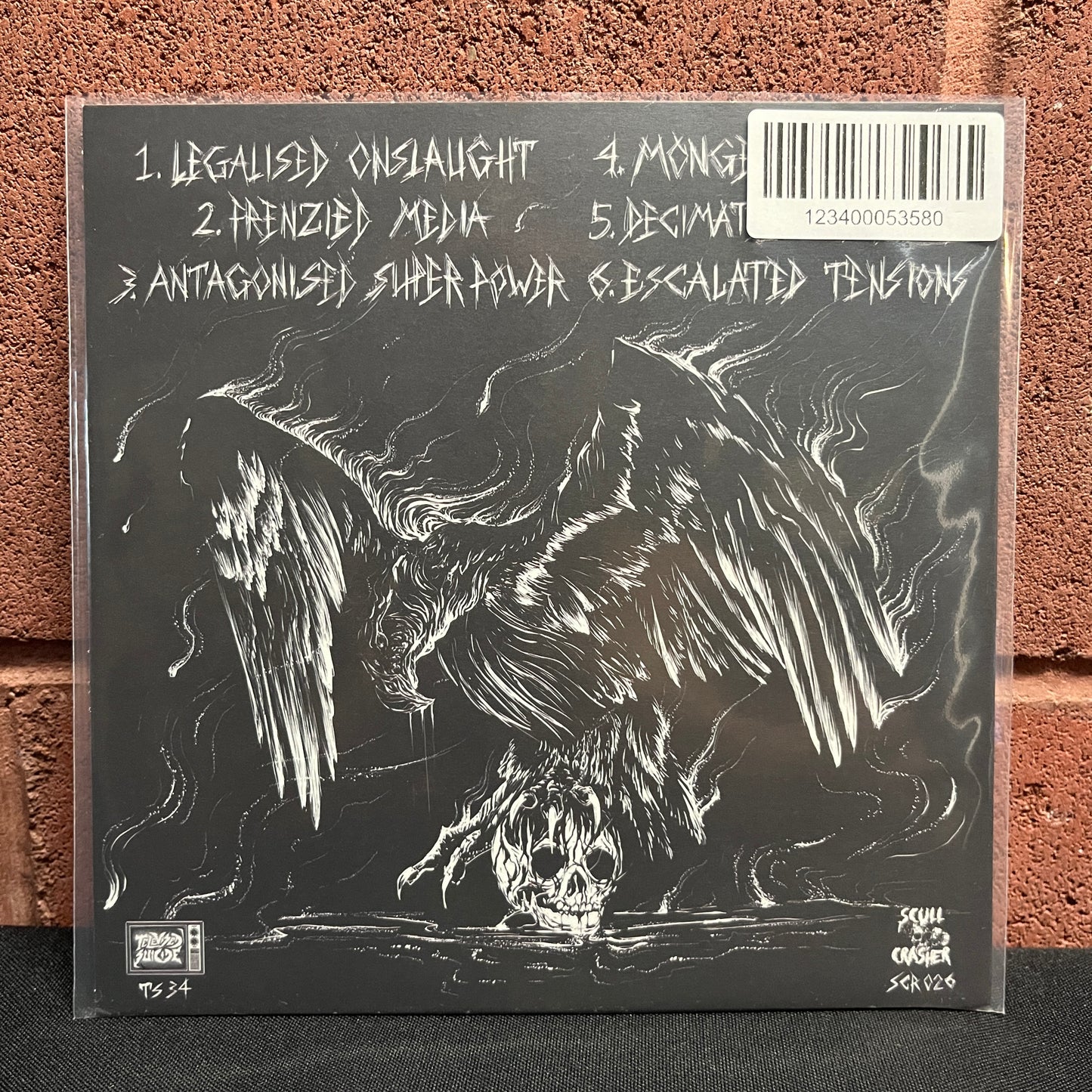 Used Vinyl: Warcycle "Legalised Onslaught" 7" (w/Patch)