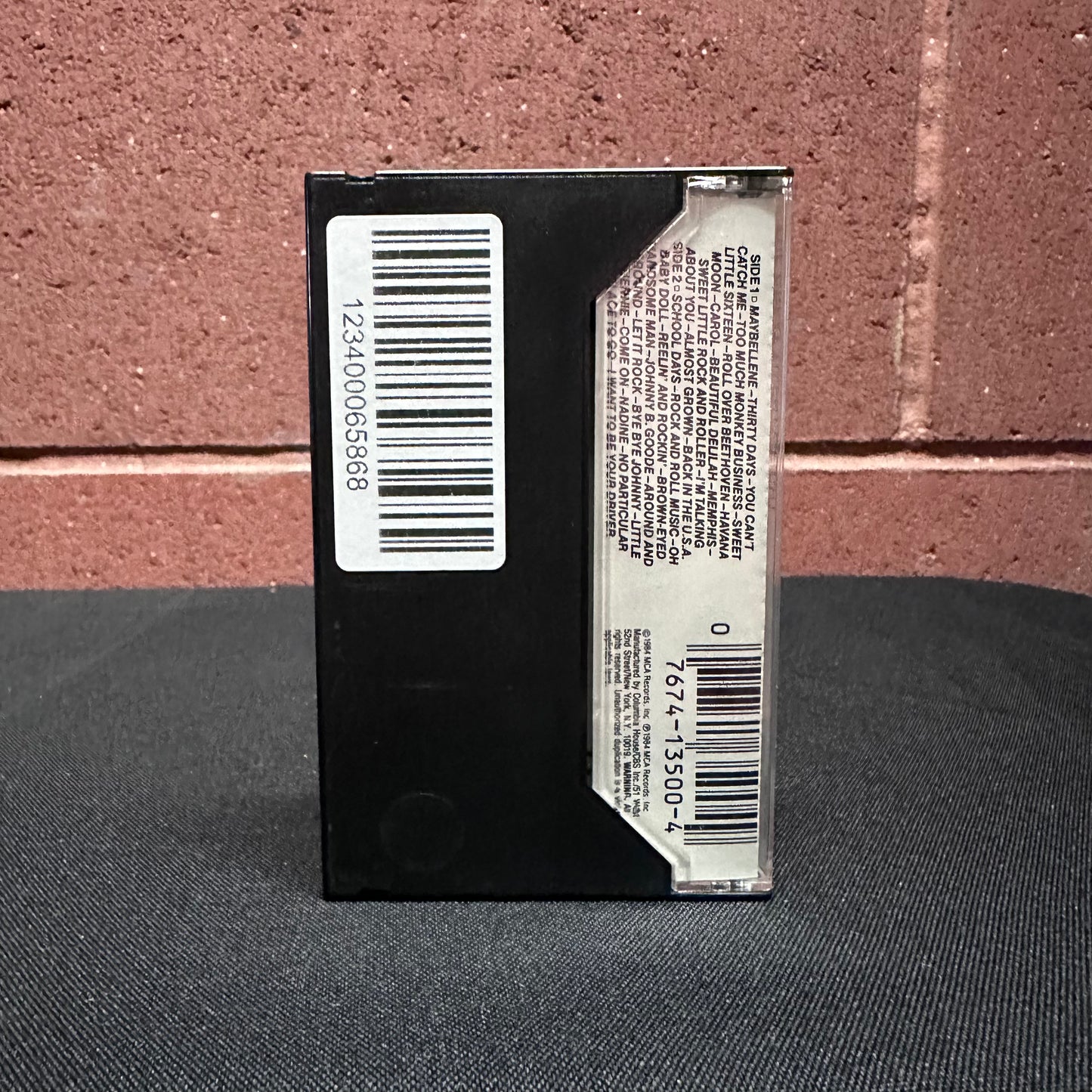 Used Cassette: Chuck Berry "The Great Twenty-Eight" Tape (1982 US Press)