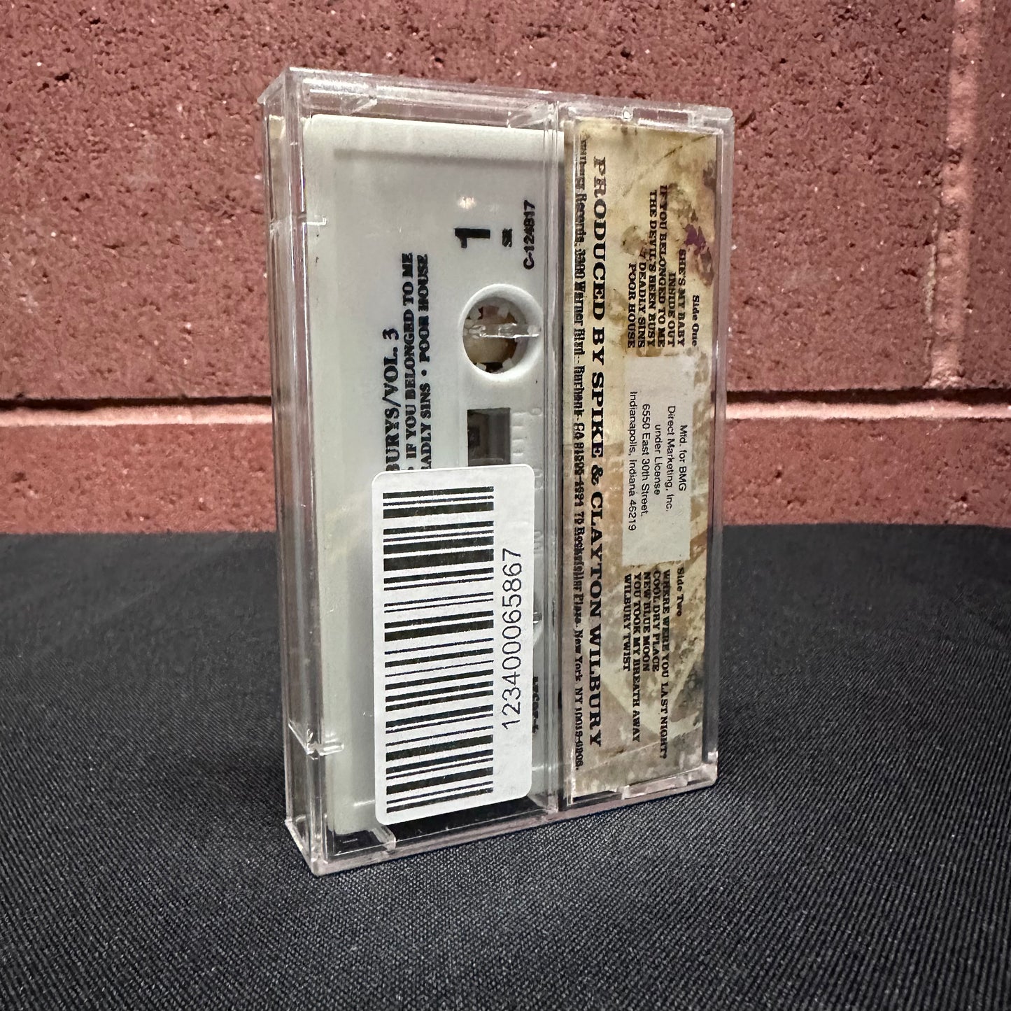 Used Cassette: Traveling Wilburys "Volume Three" Tape (1990 BMG Club Press)