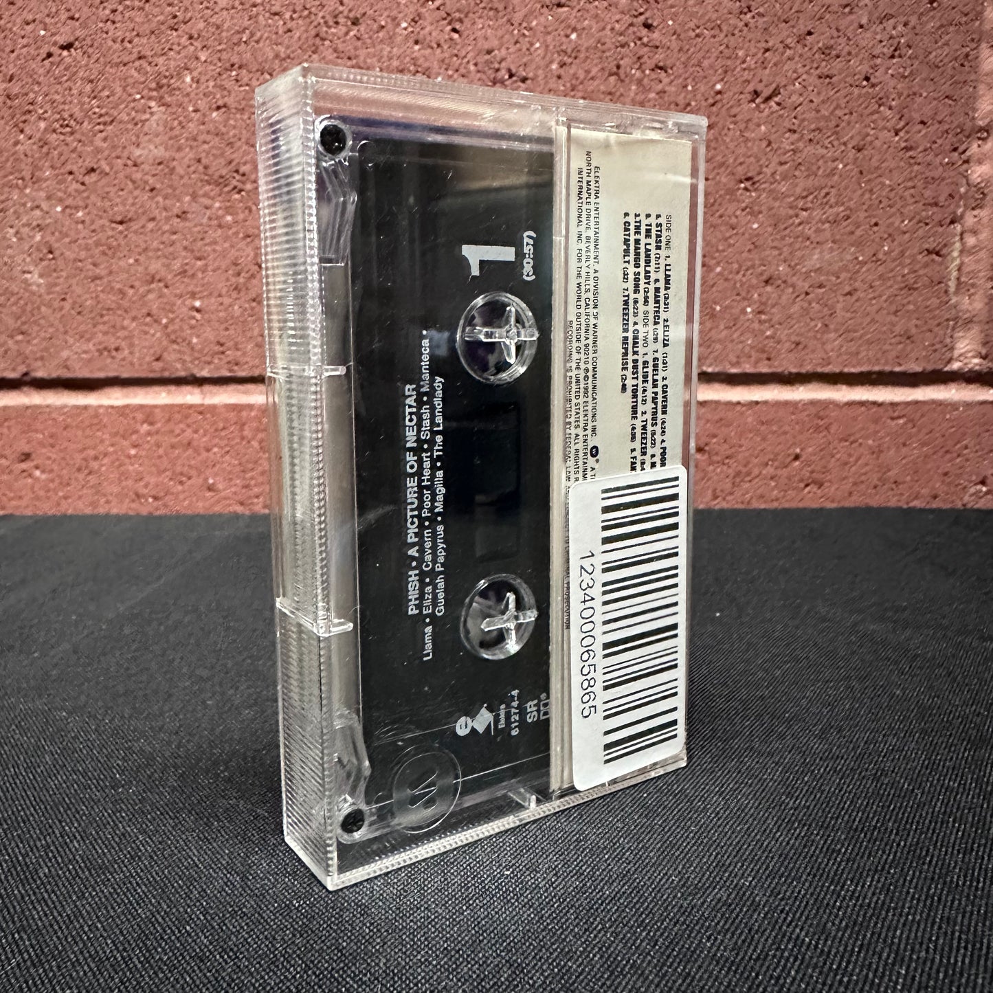 Used Cassette: Phish "A Picture Of Nectar" Tape (1992 US Press)