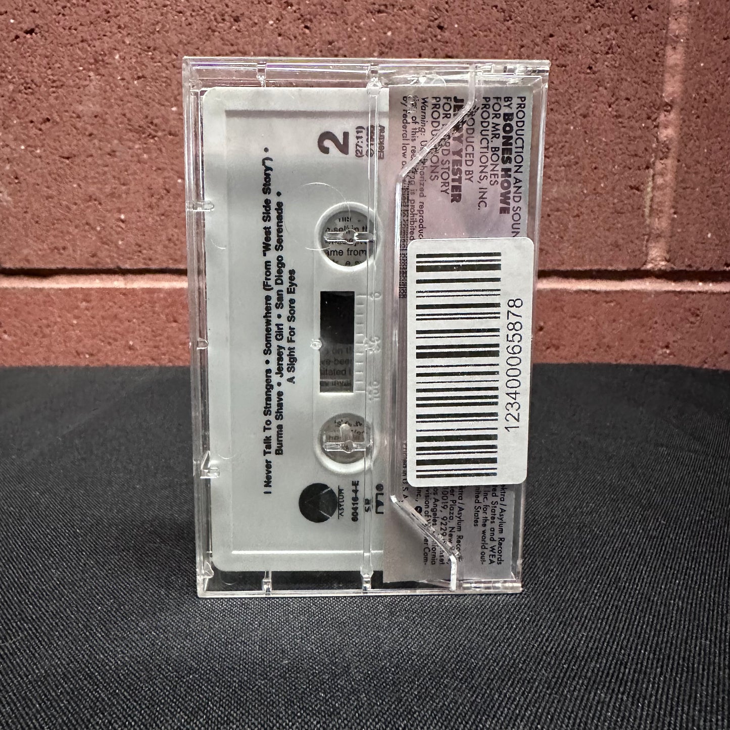 Used Cassette: Tom Waits "Anthology Of Tom Waits" Tape (1985 US Press)