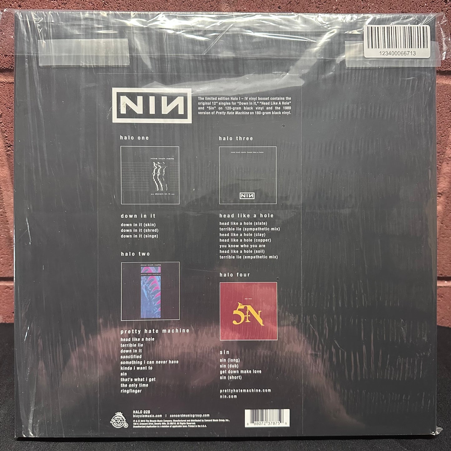 Used Vinyl: Nine Inch Nails "Halo I-IV" 4xLP Box Set (2014 Press)
