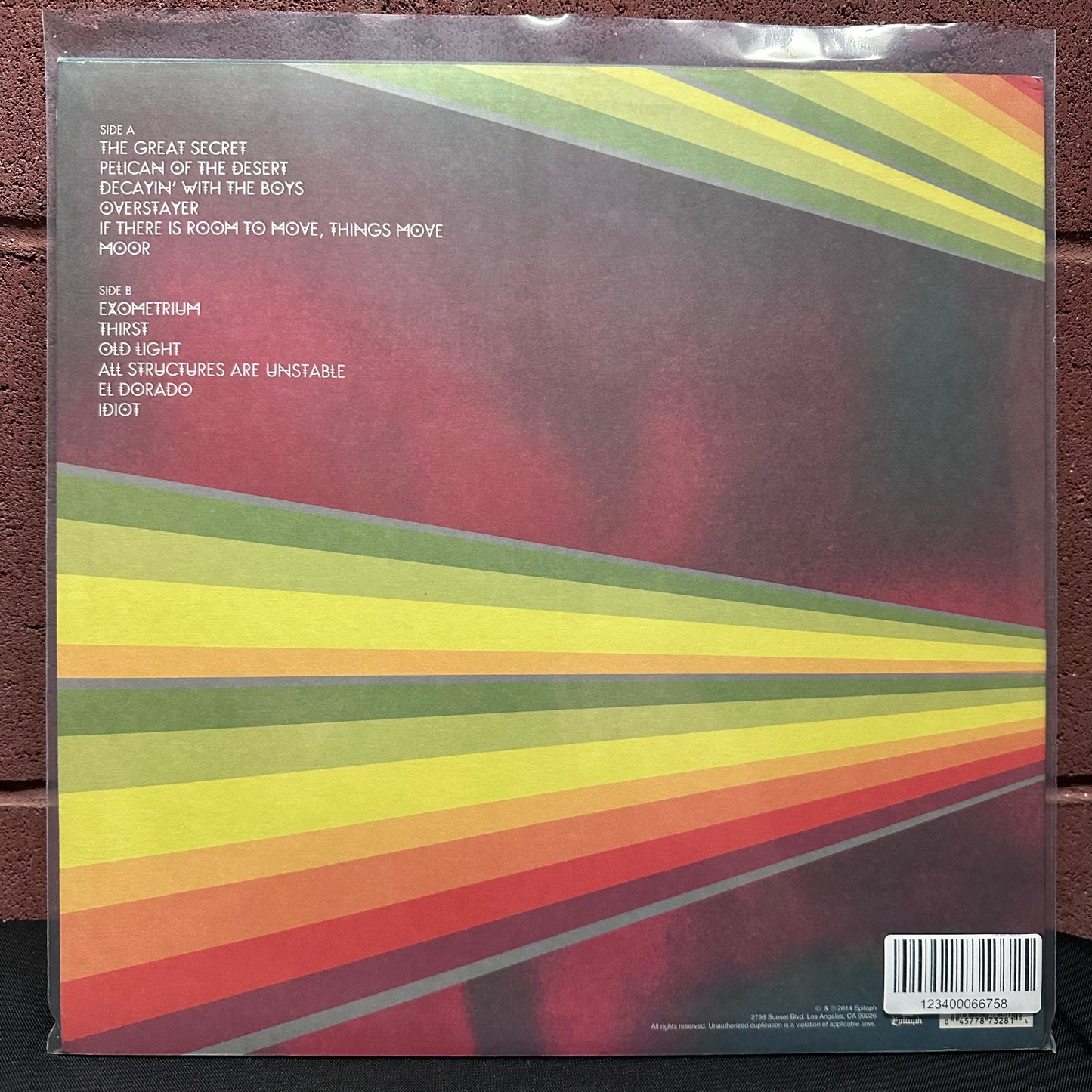 Used Vinyl: Every Time I Die "From Parts Unknown" LP (2014 Press - Purple Vinyl)